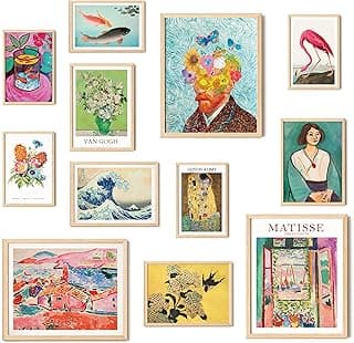97 Decor Colorful Eclectic Decor - Eclectic Wall Art Posters, Funky Gallery Wall Art Prints for Home Bedroom, Maximalist Decorations Famous...